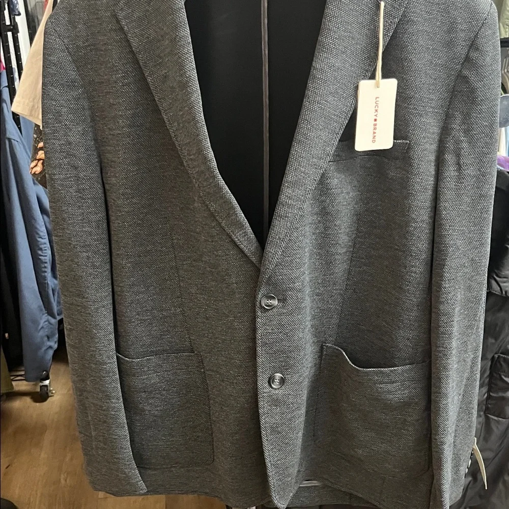 Lucky Brand Melange Knit Sportcoat